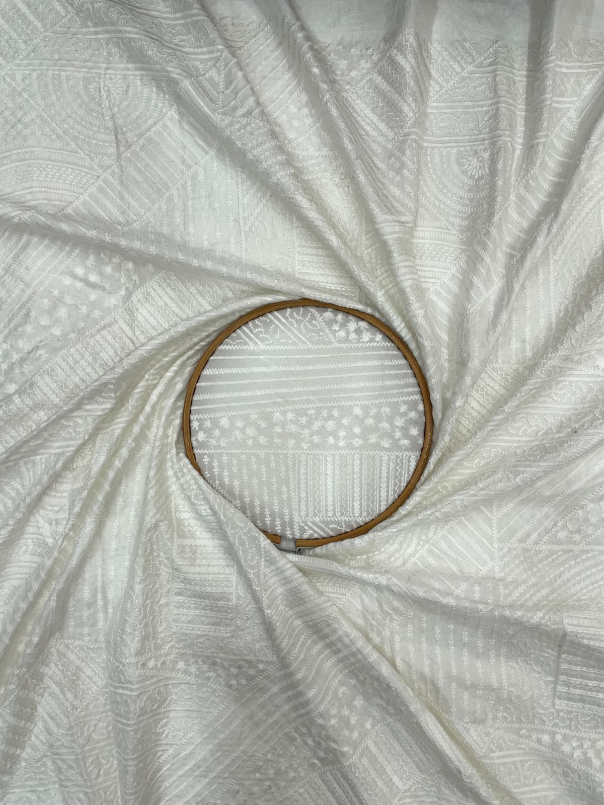 Mysore Silk Embroidery Dyeable