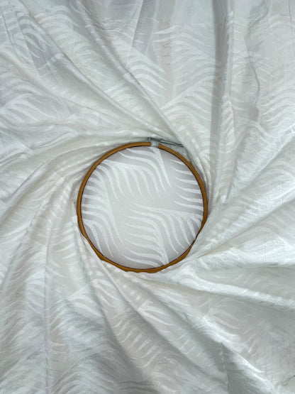 Mysore Silk Embroidery Dyeable