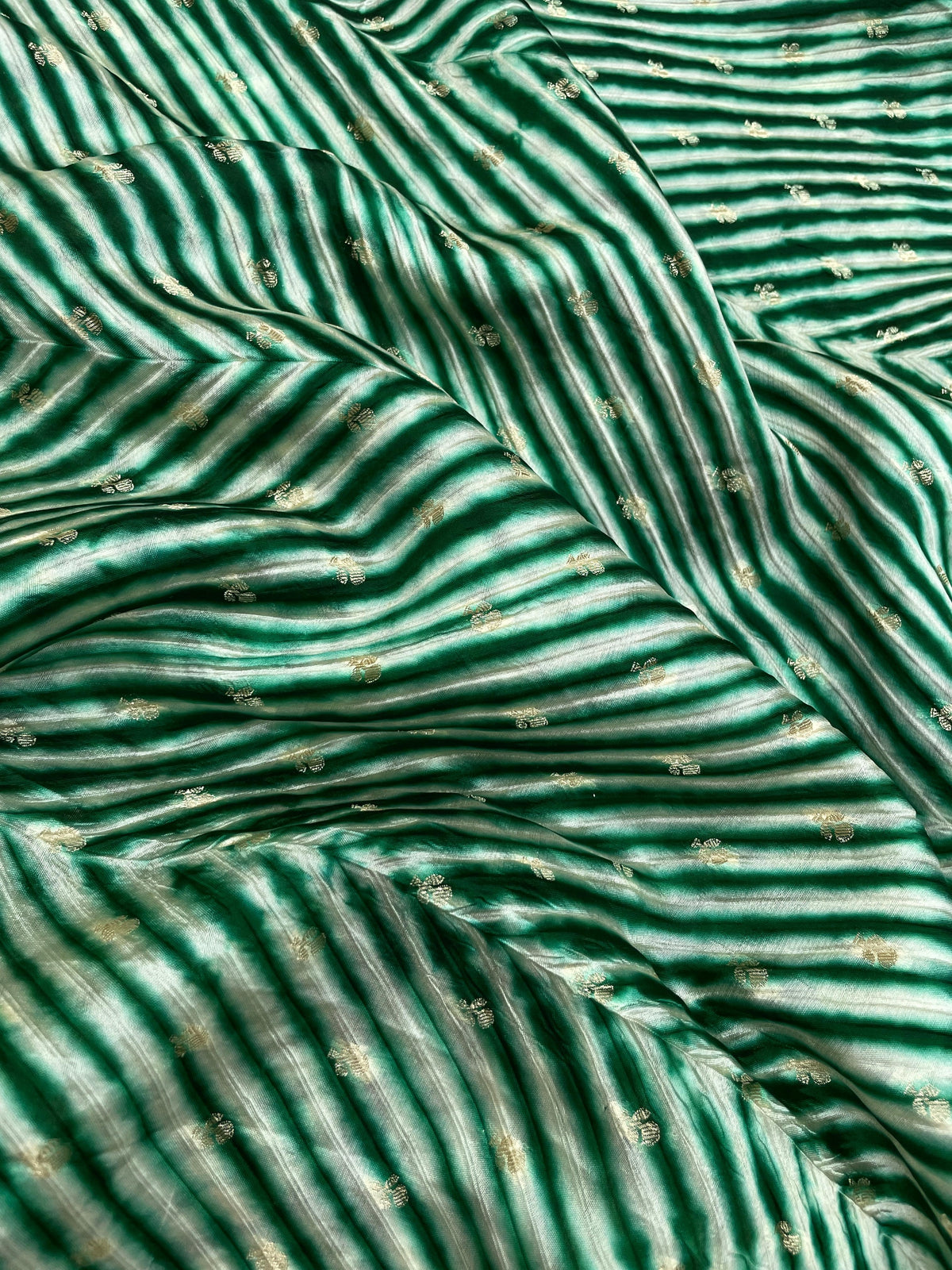 Pure Dupion Silk Zari Butti (44"inch)