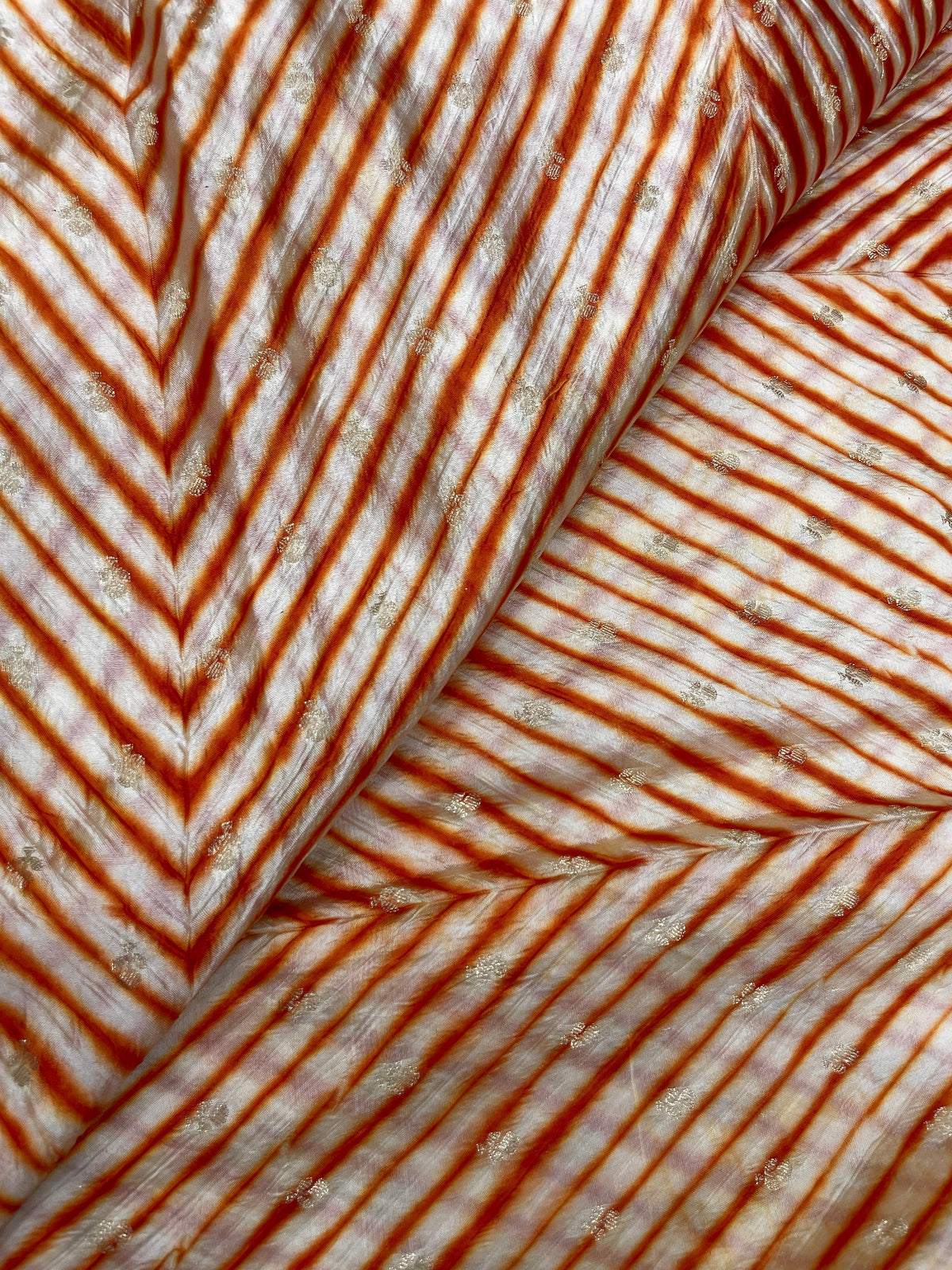 Pure Dupion Silk Zari Butti (44"inch)