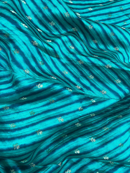 Pure Dupion Silk Zari Butti (44"inch)