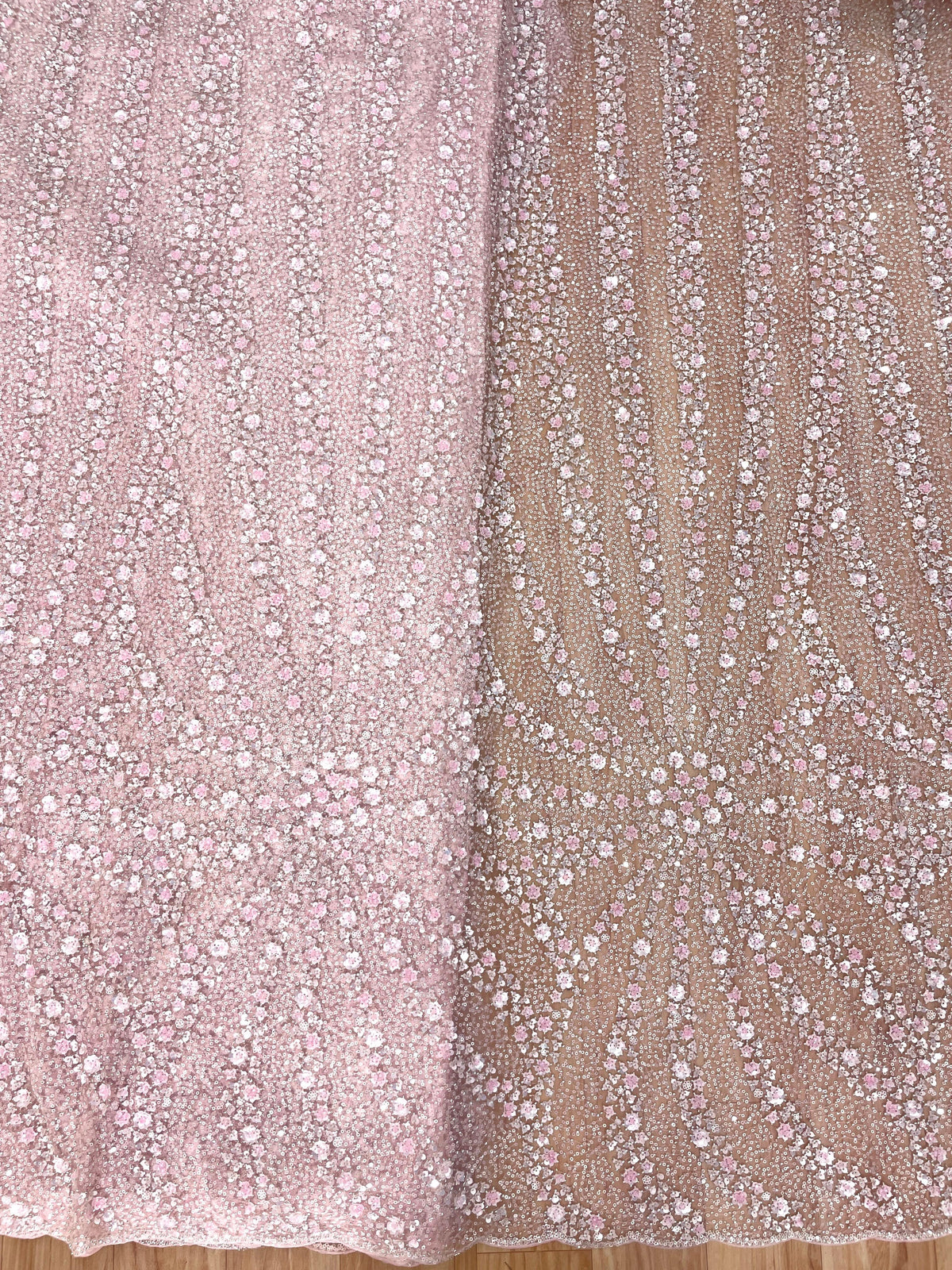 Net Beads Embroidery (54'inch)