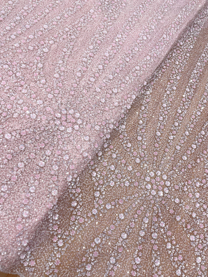 Net Beads Embroidery (54'inch)