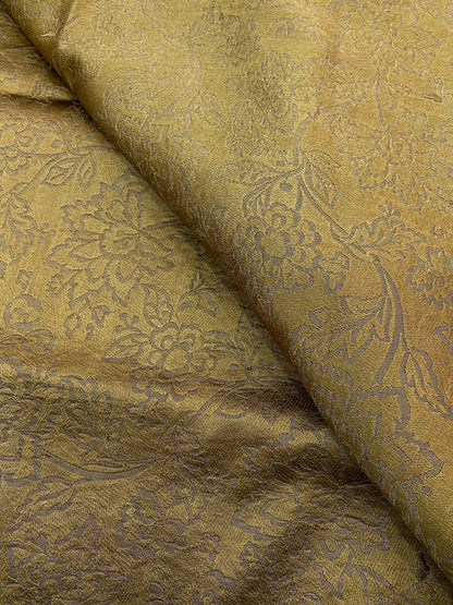 Pure Kanjivaram Tissue With Hand Embroidery