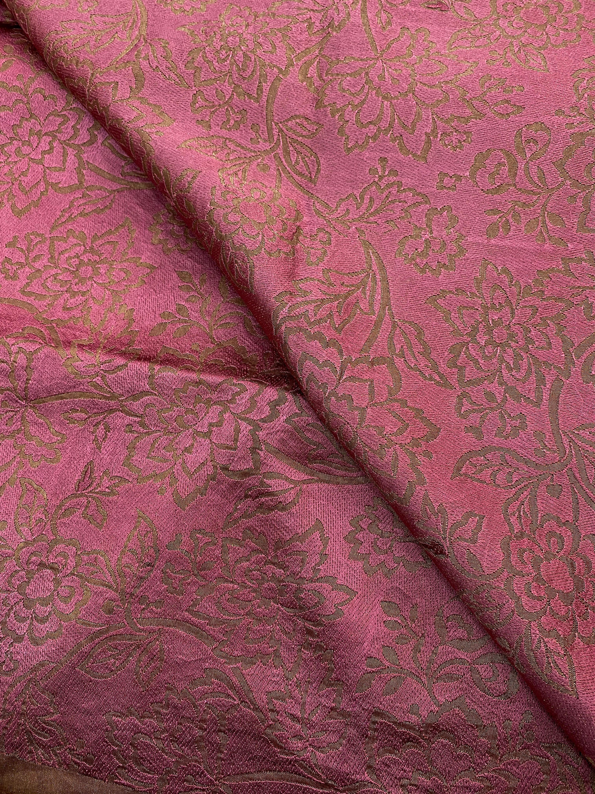 Pure Kanjivaram Tissue With Hand Embroidery