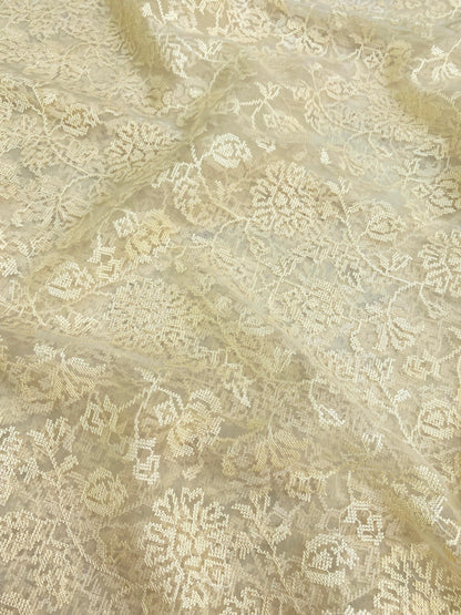 Pure Silk Organza Thread Embroidery