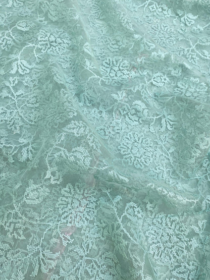 Pure Silk Organza Thread Embroidery