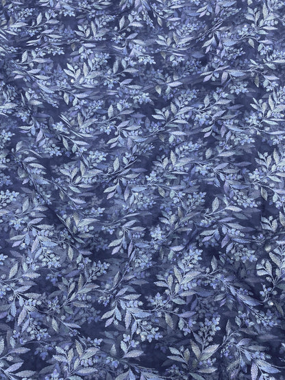 Pure Silk Organza Thread Embroidery
