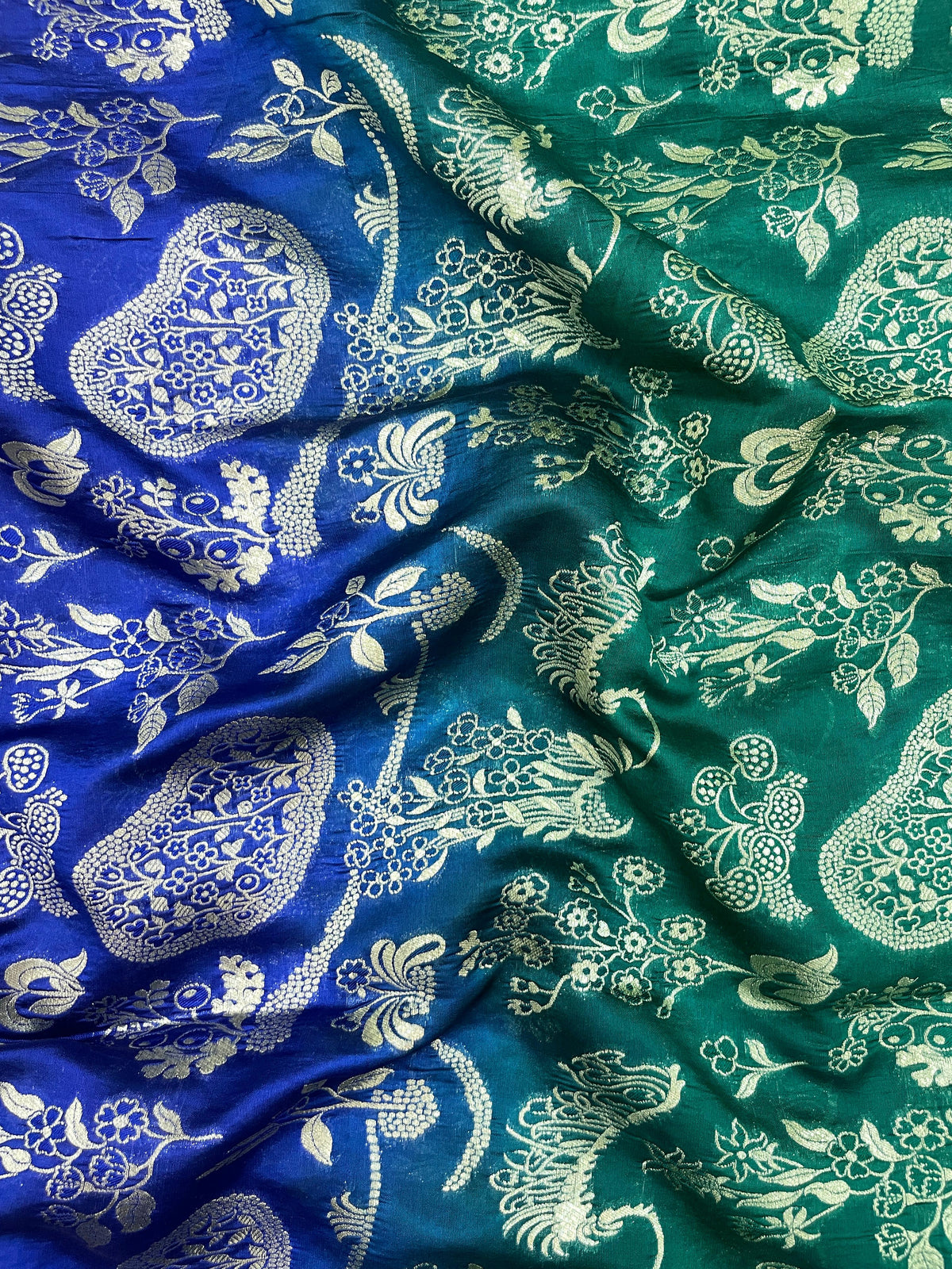 Banarasi Brocade With Shaded
