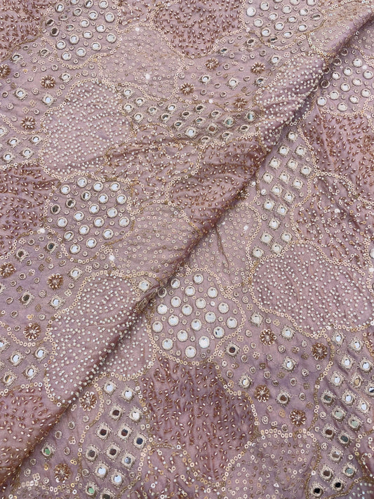 Tissue Beads Embroidery