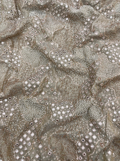 Tissue Beads Embroidery