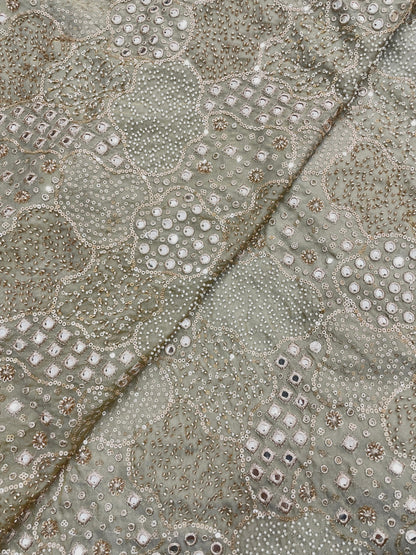 Tissue Beads Embroidery