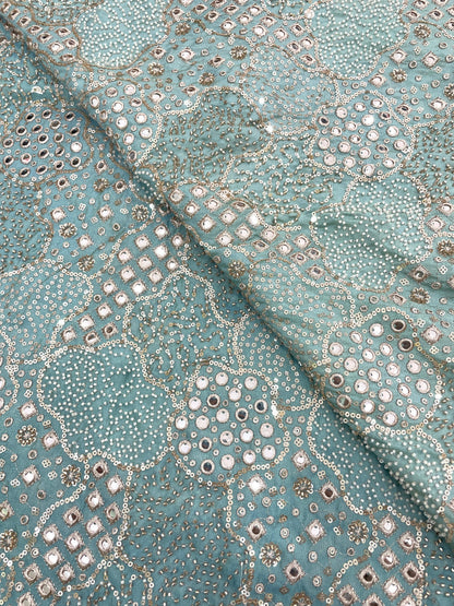 Tissue Beads Embroidery