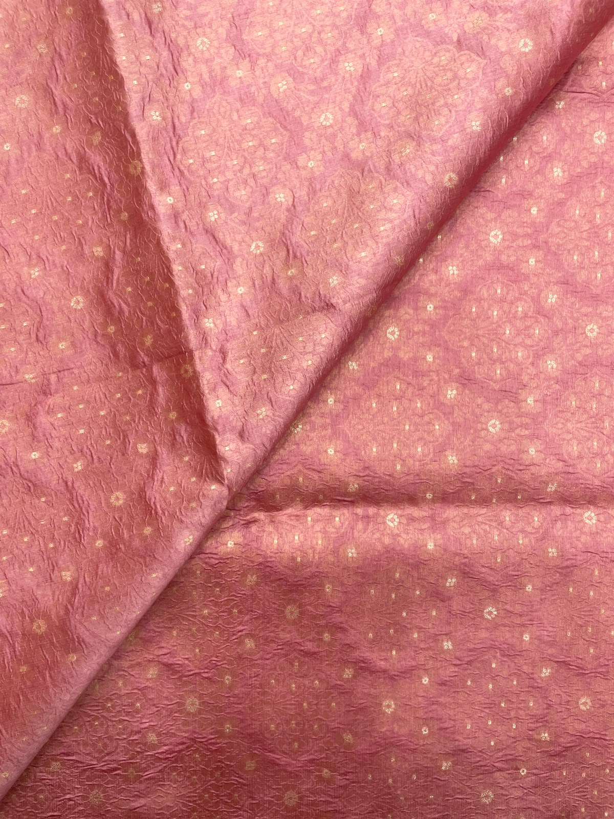 Pure Banarasi Katan Silk Brocade (Colours Available) 44"Inch
