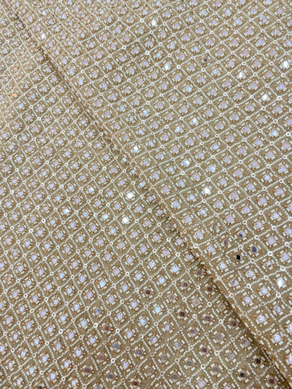 Tissue Beads Embroidery (Colours Available) 44"Inch