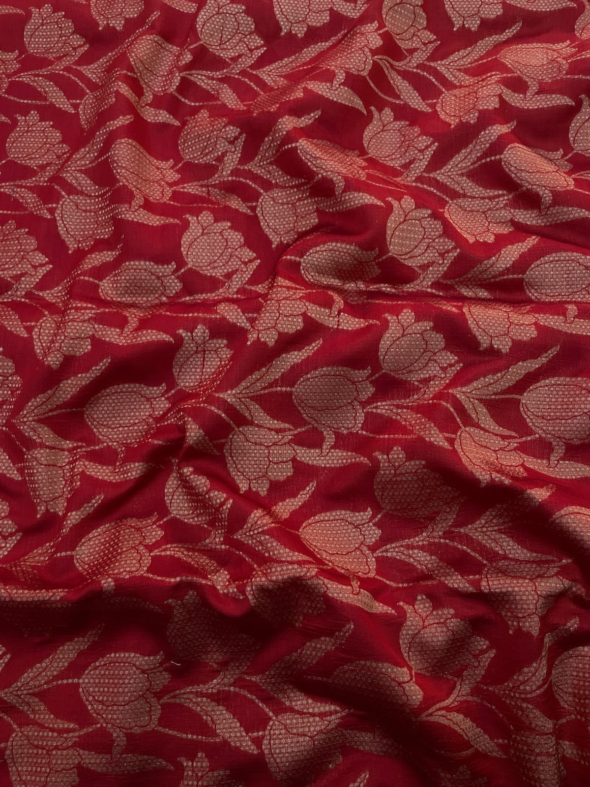 Pure Banarasi Katan silk Brocade