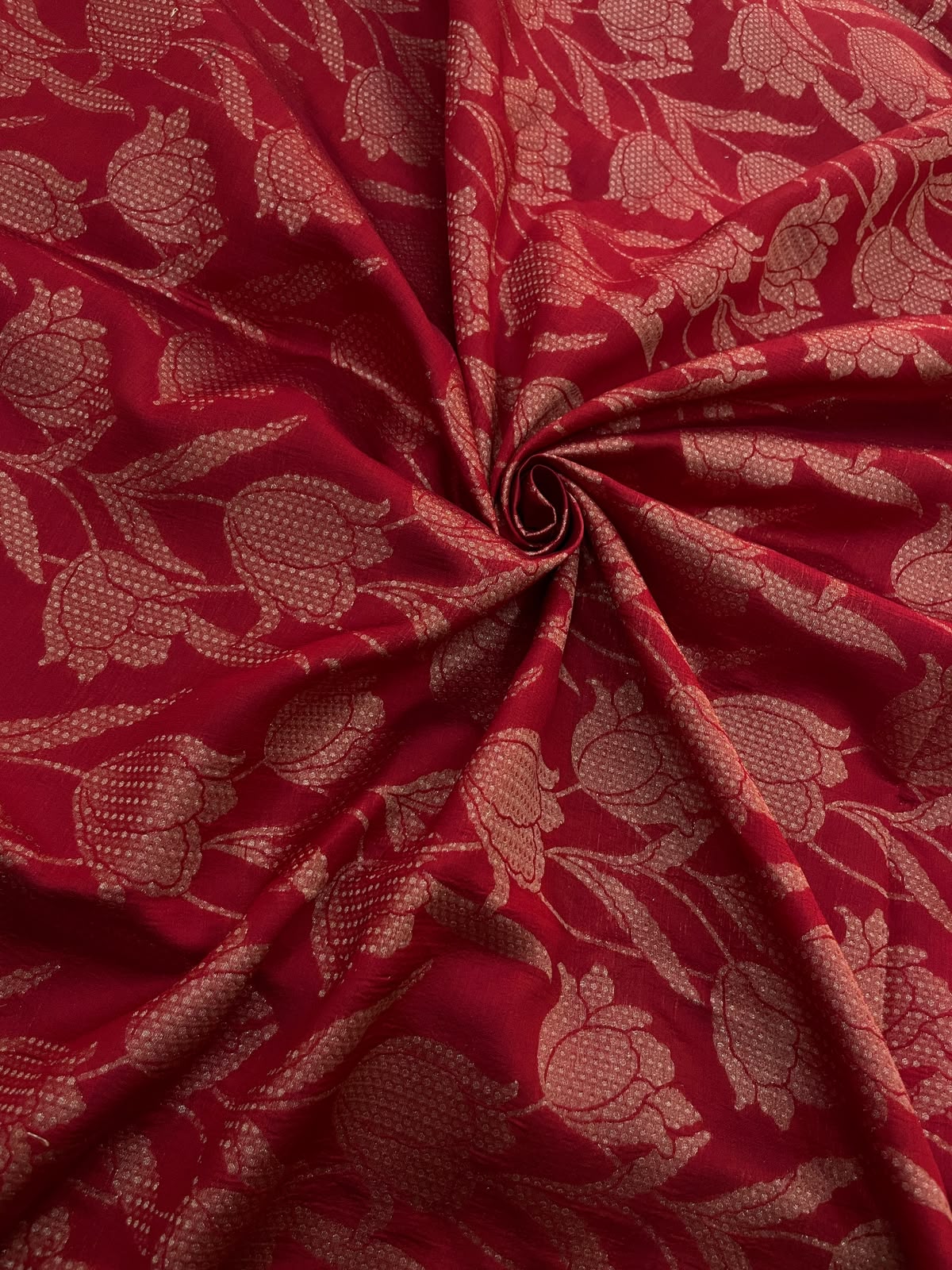 Pure Banarasi Katan silk Brocade