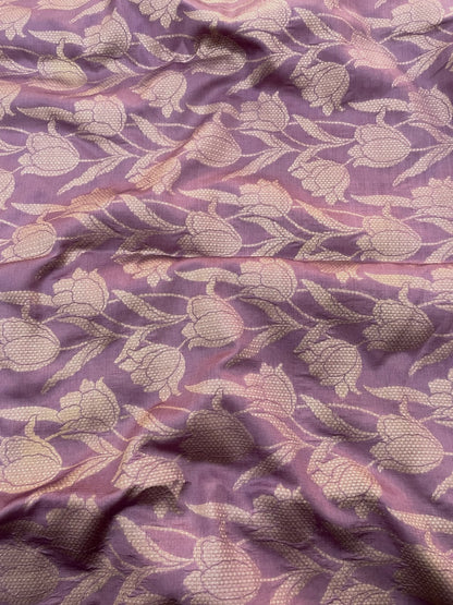 Pure Banarasi Katan silk Brocade