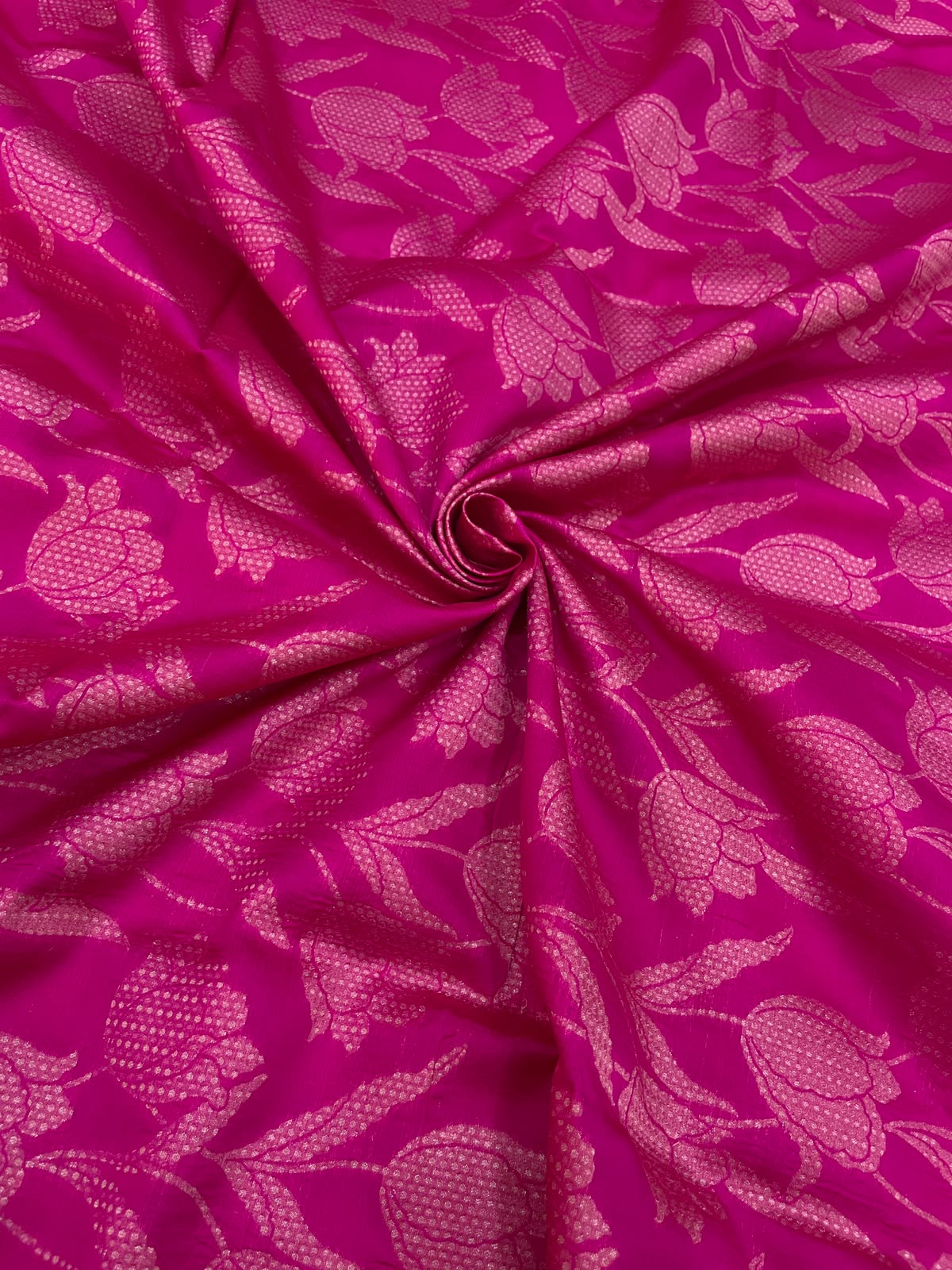 Pure Banarasi Katan silk Brocade