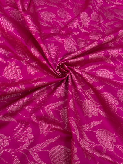 Pure Banarasi Katan silk Brocade