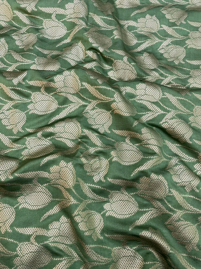 Pure Banarasi Katan silk Brocade