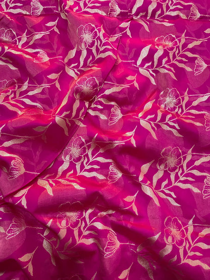Pure banarasi Katan Silk Brocade