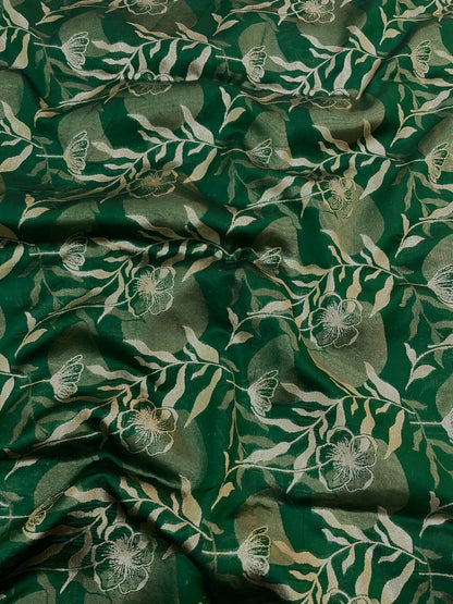 Pure banarasi Katan Silk Brocade