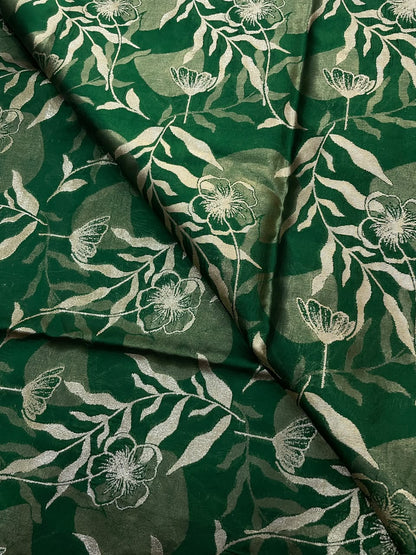 Pure banarasi Katan Silk Brocade