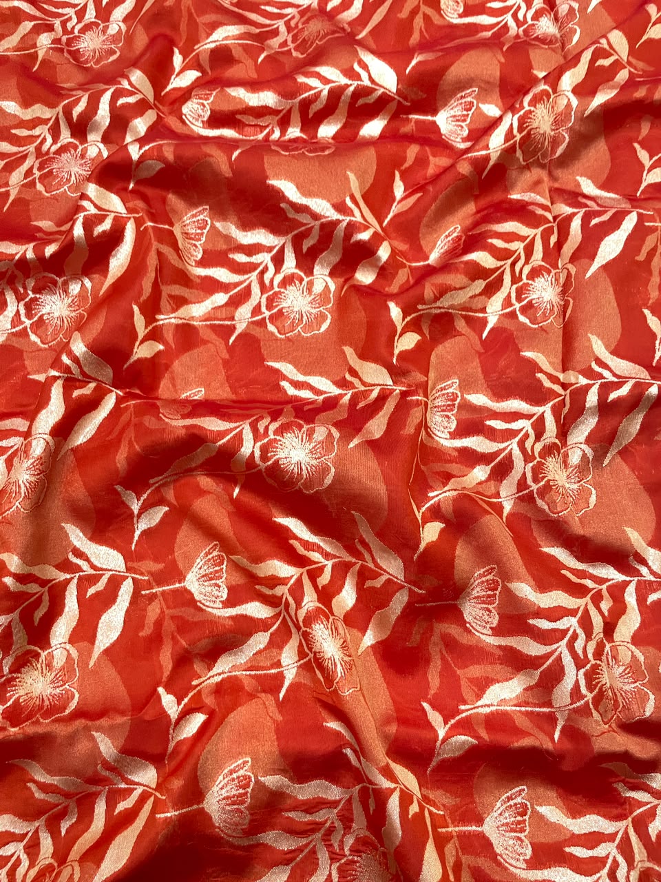 Pure banarasi Katan Silk Brocade