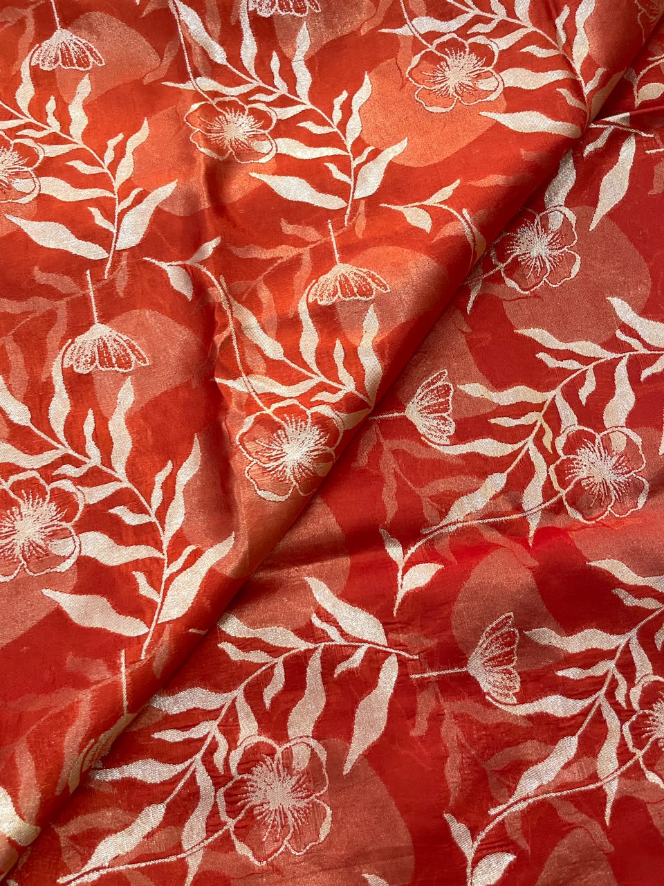 Pure banarasi Katan Silk Brocade