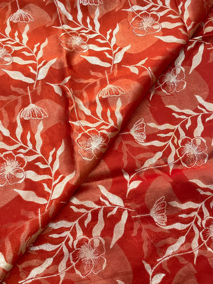 Pure banarasi Katan Silk Brocade
