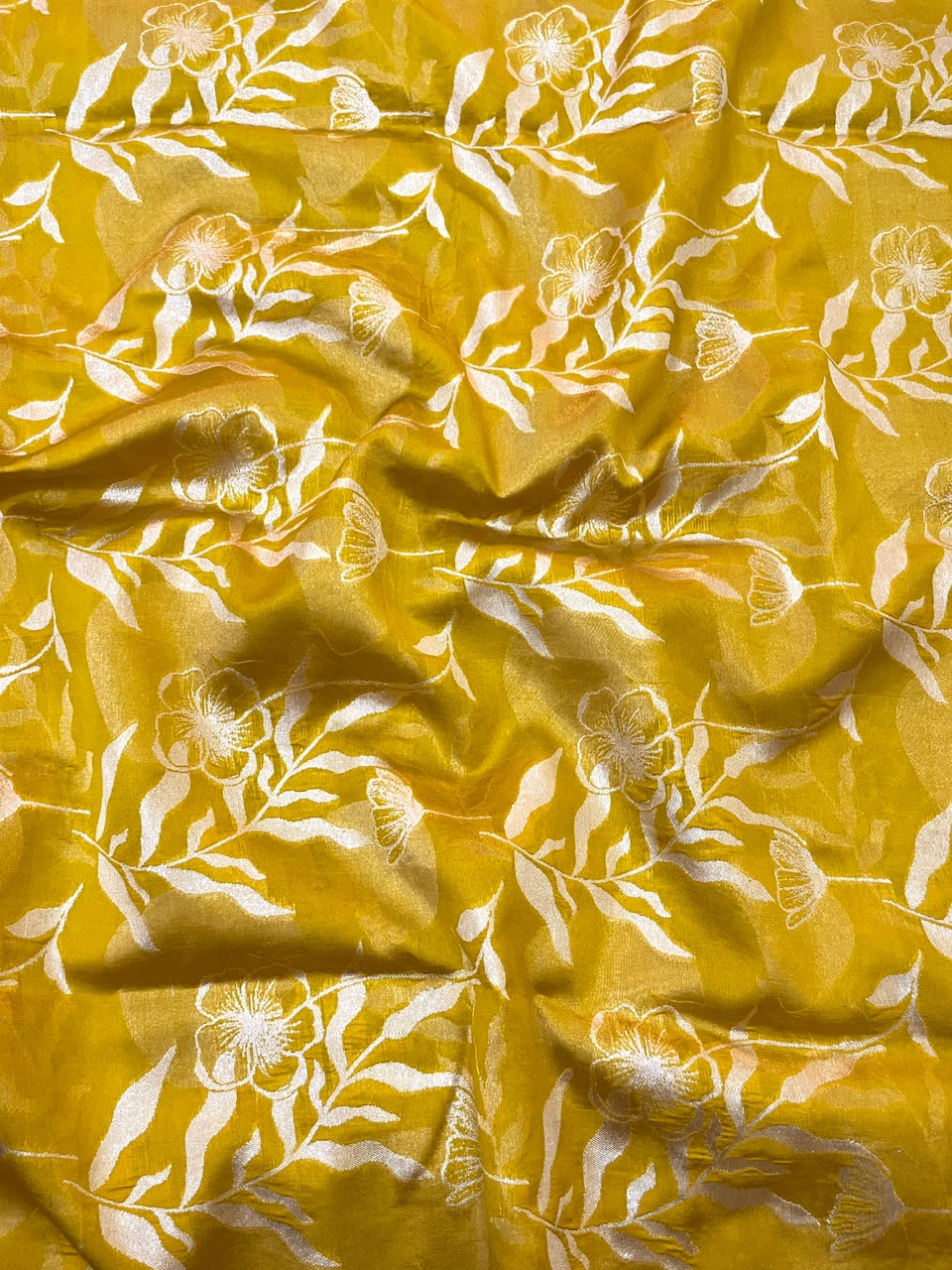 Pure banarasi Katan Silk Brocade