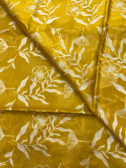 Pure banarasi Katan Silk Brocade