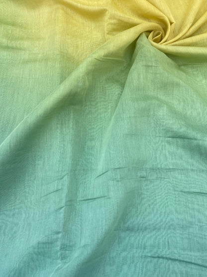 Ombre Mul Chanderi (Colours Available)