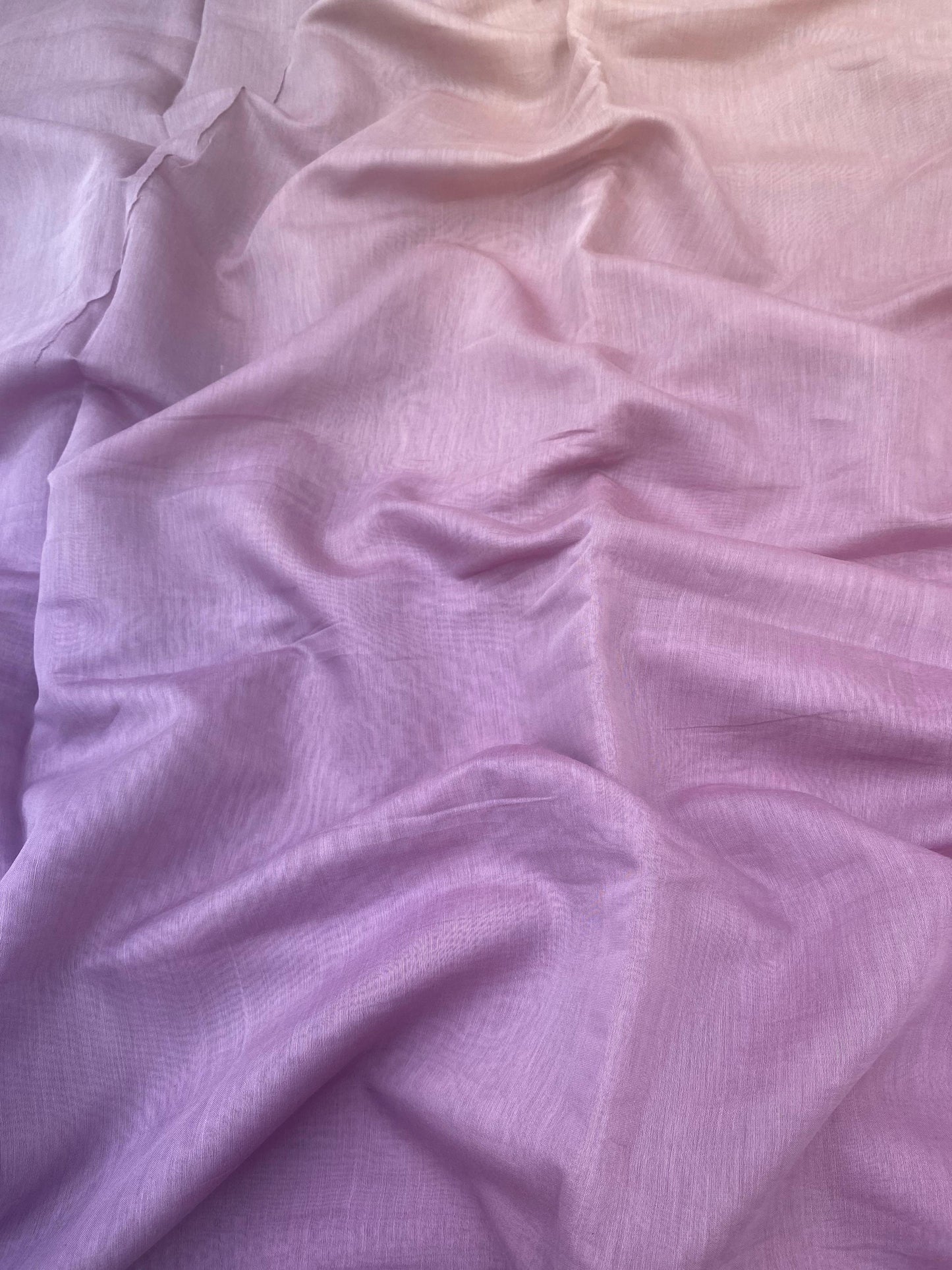 Ombre Mul Chanderi (Colours Available)