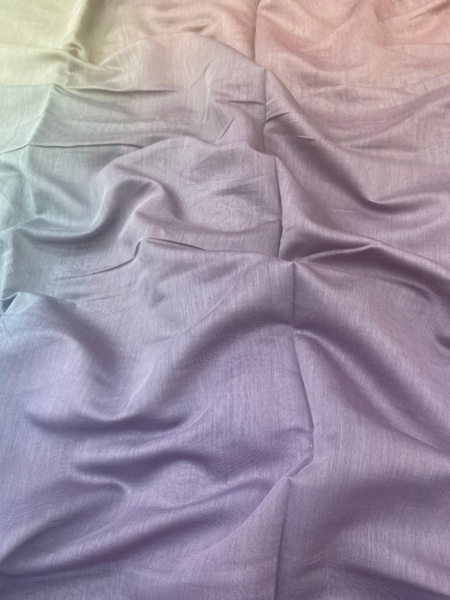 Ombre Mul Chanderi (Colours Available)