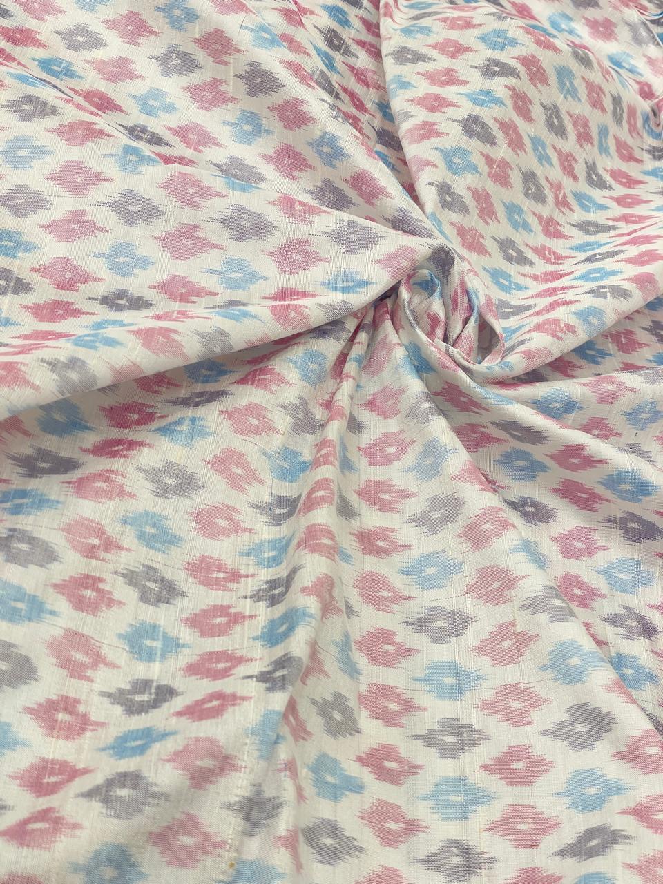 Raw Silk Ikat