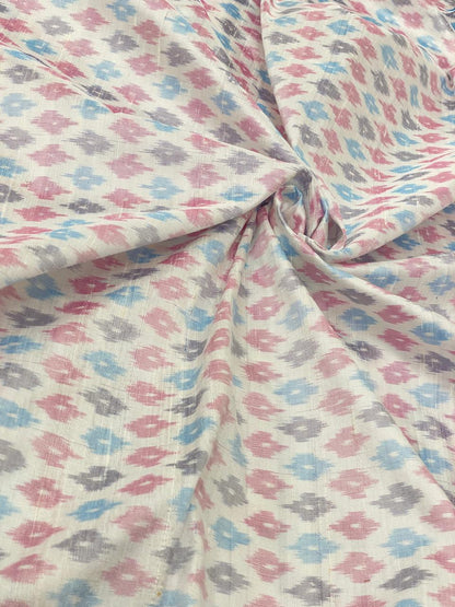 Raw Silk Ikat