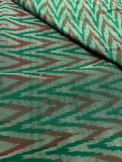 Raw Silk Ikat