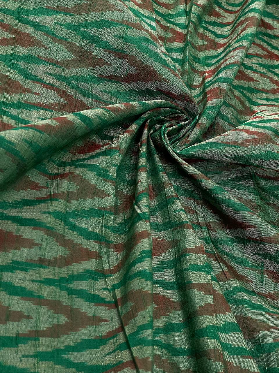 Raw Silk Ikat