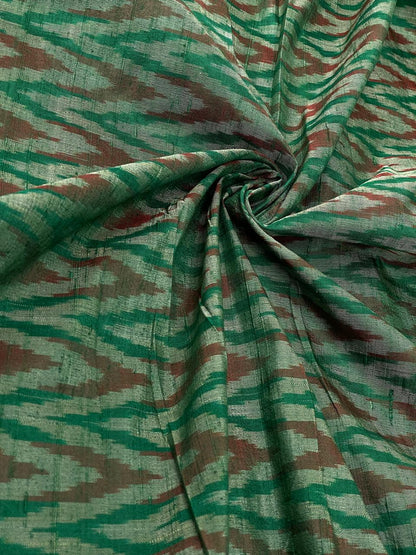 Raw Silk Ikat