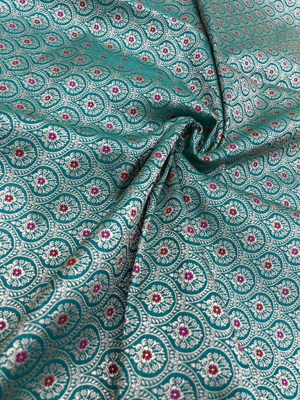 Pure Banarasi Brocade 44"Inch (Colours Available)
