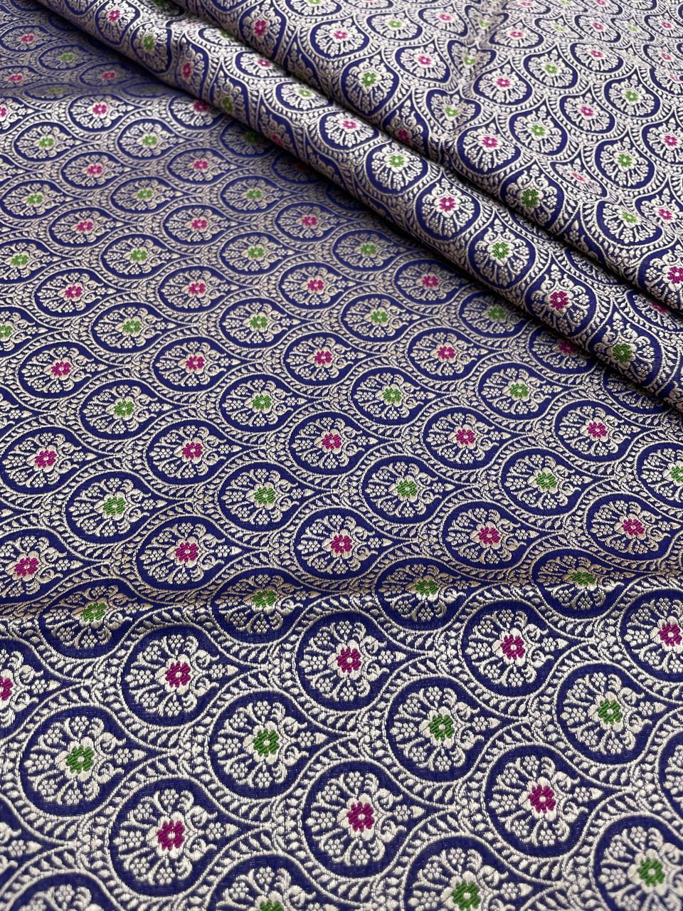 Pure Banarasi Brocade 44"Inch (Colours Available)