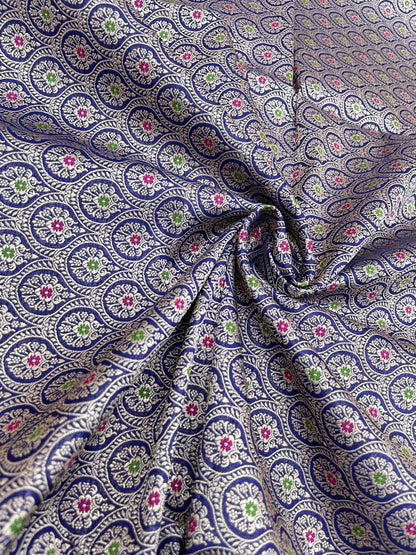 Pure Banarasi Brocade 44"Inch (Colours Available)
