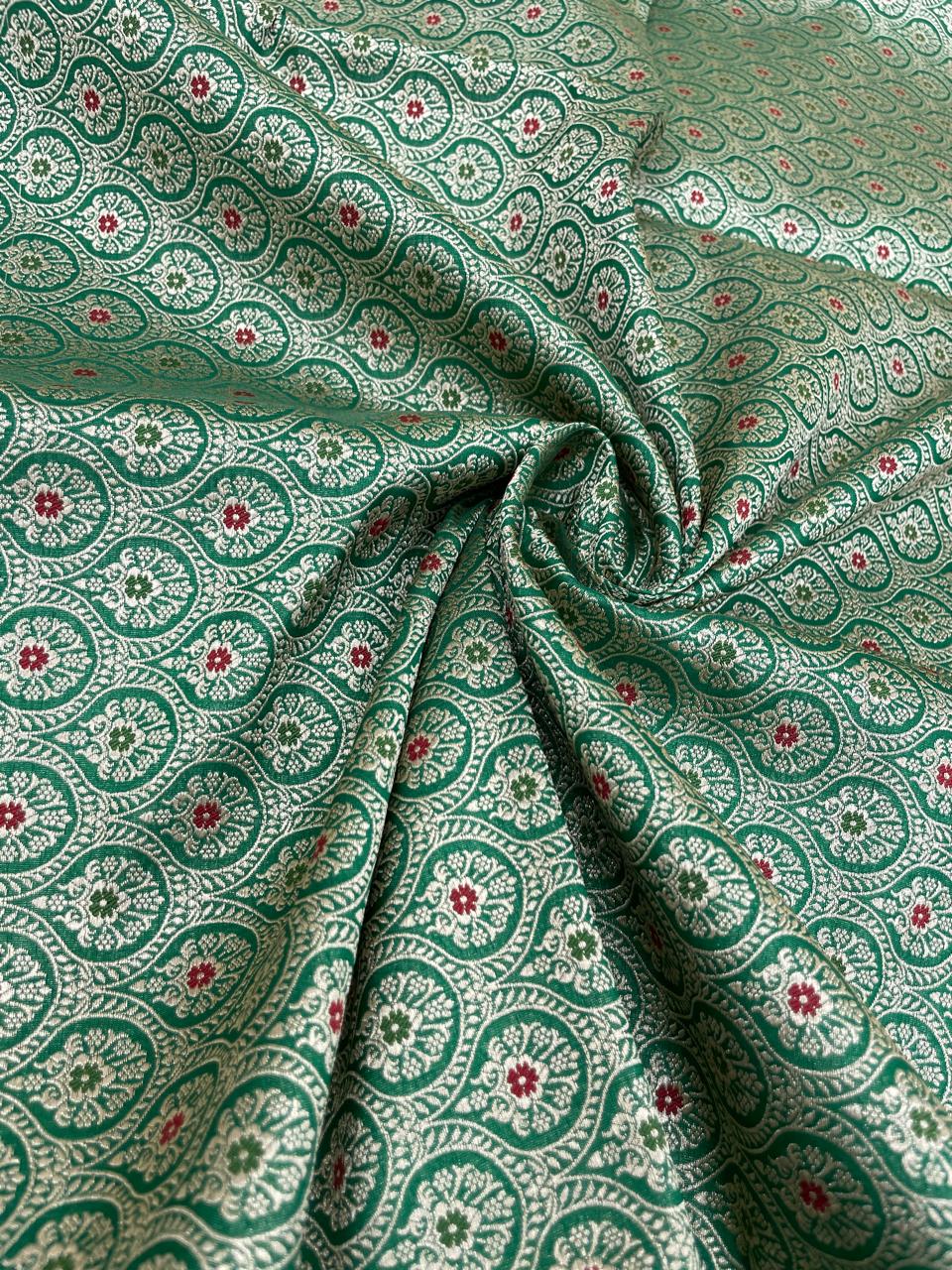 Pure Banarasi Brocade 44"Inch (Colours Available)