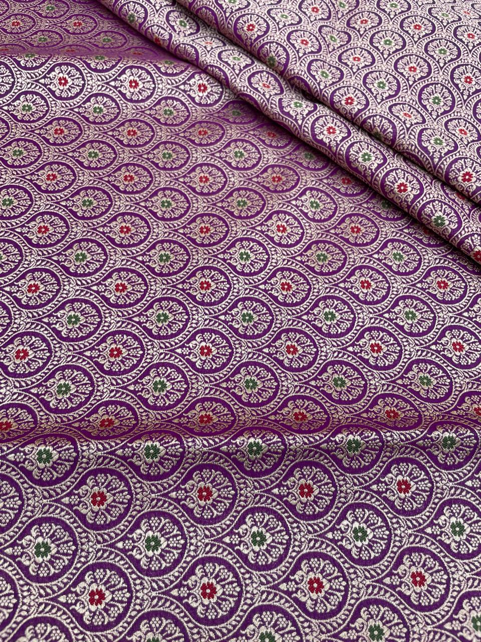 Pure Banarasi Brocade 44"Inch (Colours Available)