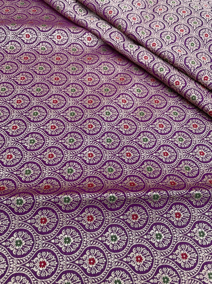 Pure Banarasi Brocade 44"Inch (Colours Available)