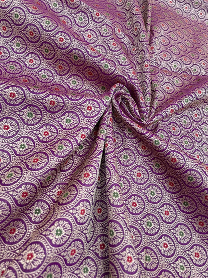 Pure Banarasi Brocade 44"Inch (Colours Available)