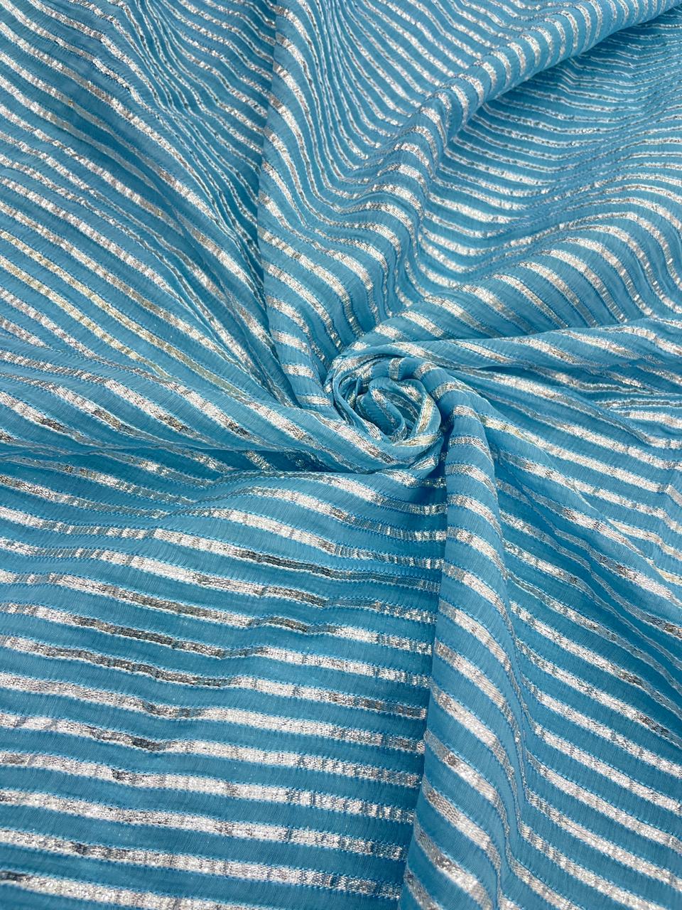 Chanderi Gota Embroidery