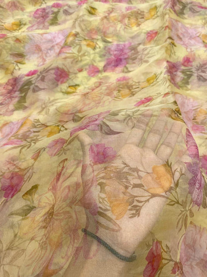 Silk Organza Print